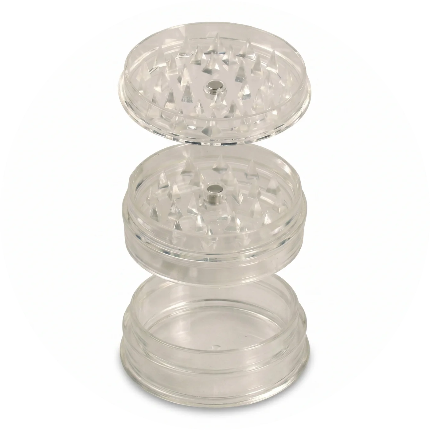 CBDITALY grinder acrilico a 3 parti per integratori wellness