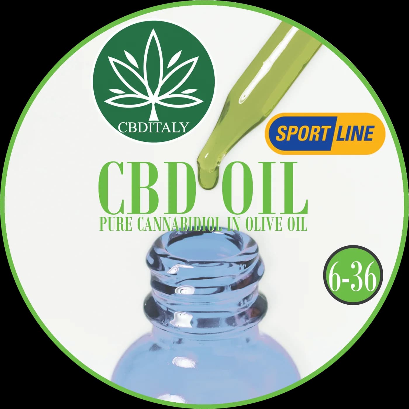 Olio di Oliva CBD 24% SPORTLINE