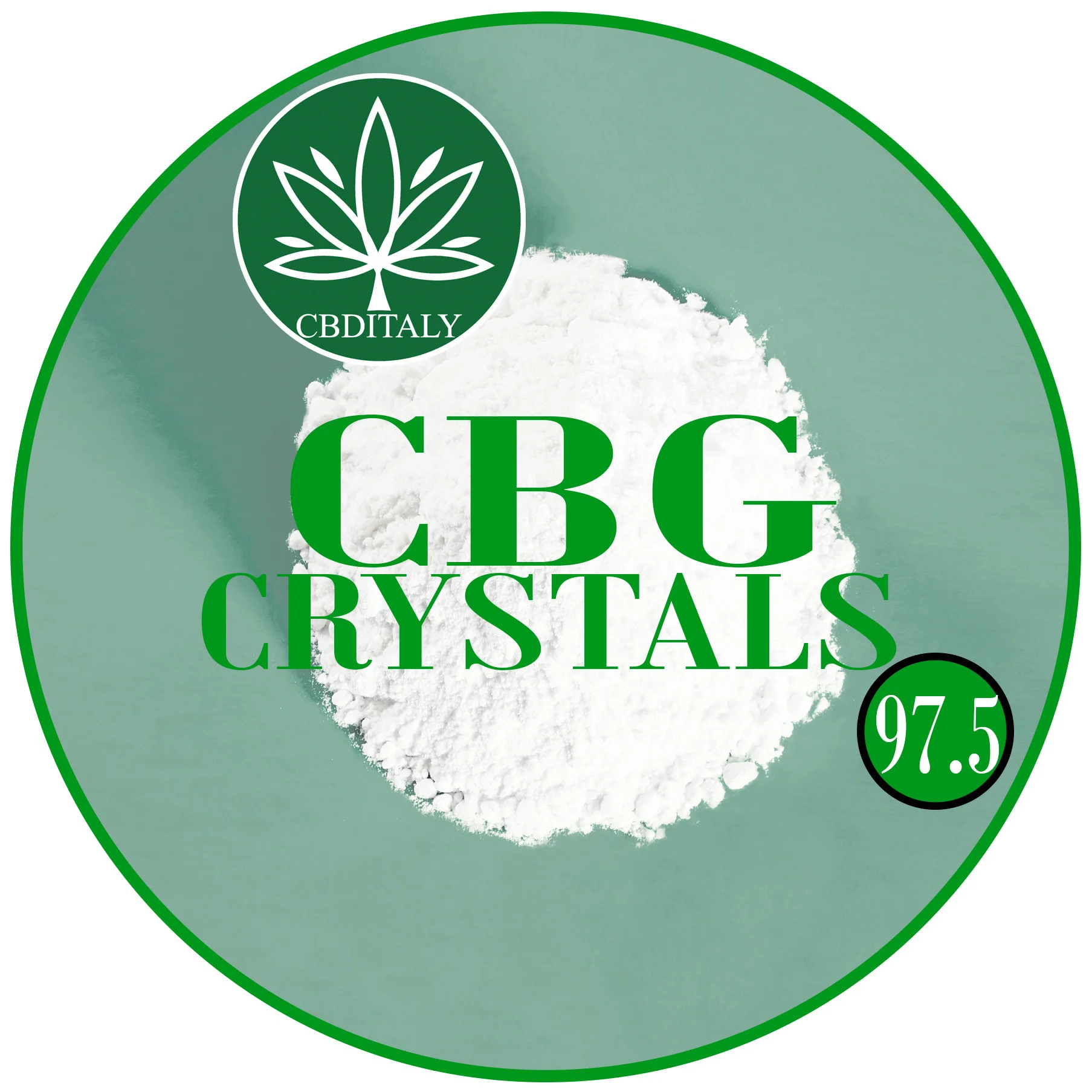 Cristalli CBG 97.5% Cannabigerolo Puro - CBG Isolato 2g